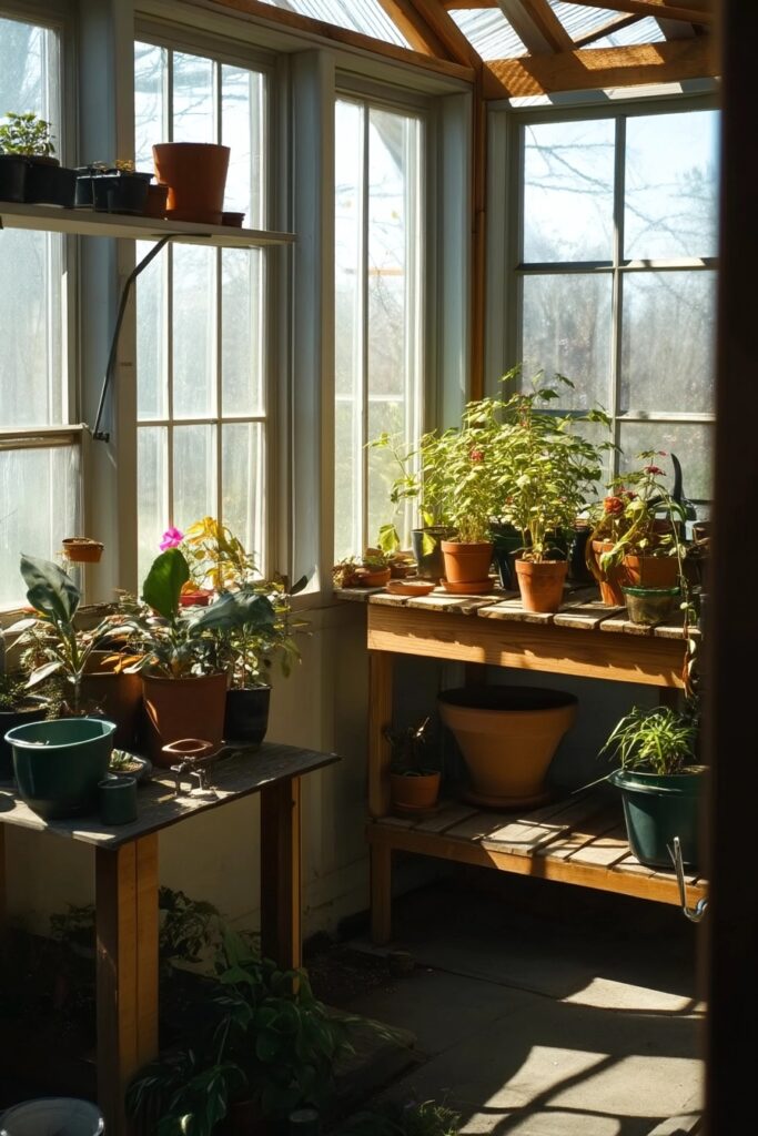 18 Gorgeous Potting Shed Interior Ideas That Look Expensive (But Aren’t)